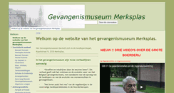 Desktop Screenshot of gevangenismuseum.be